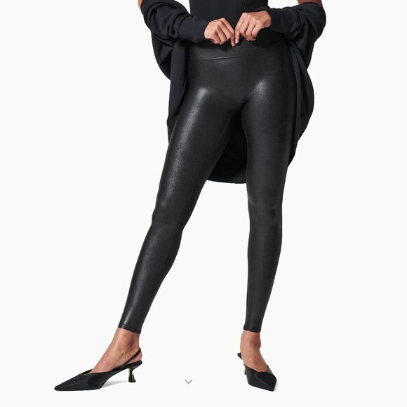 Spanx Faux Leather Leggings - Picture 5 of 9
